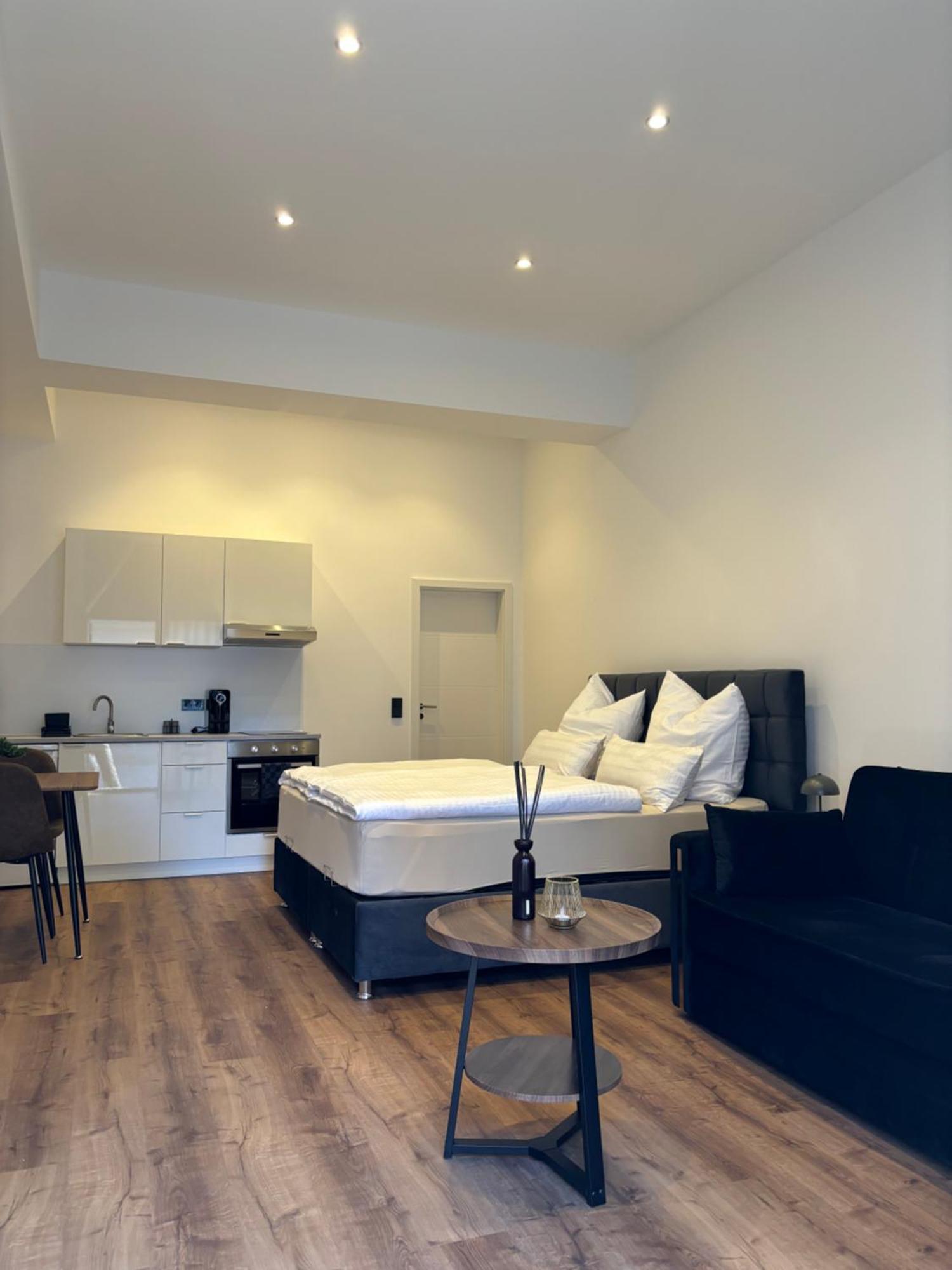 Luxus Apartment Mit Whirlpool In Kiel Exteriör bild