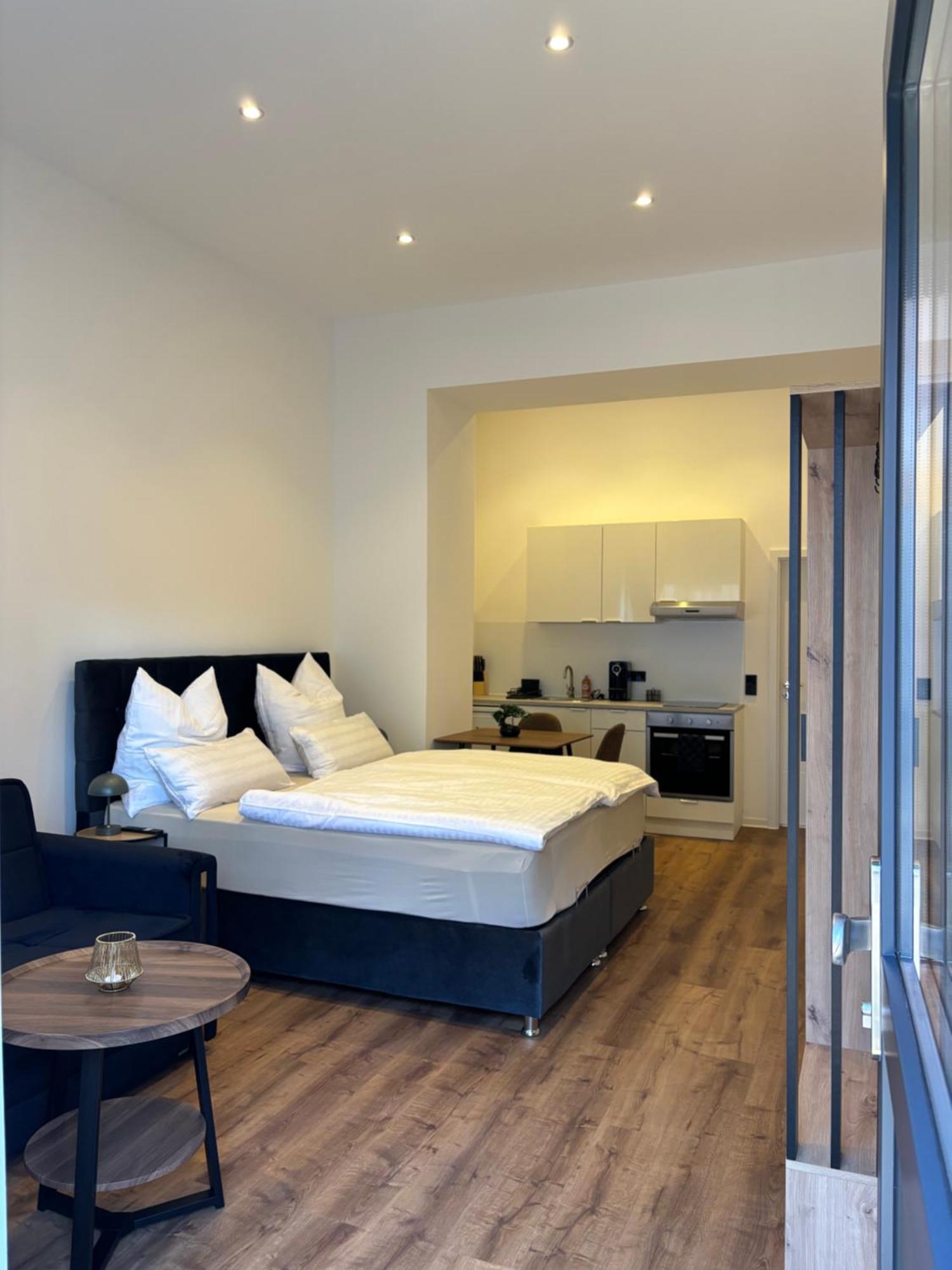 Luxus Apartment Mit Whirlpool In Kiel Exteriör bild